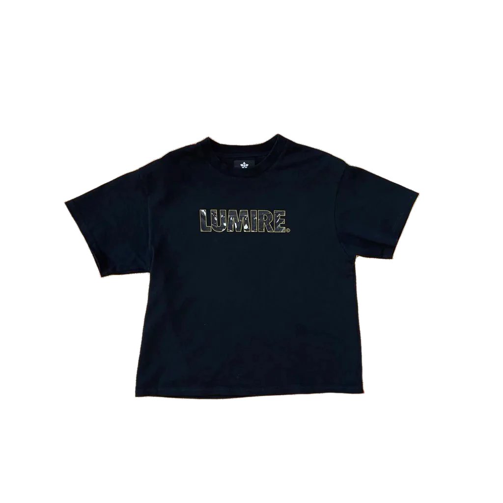 Lumire Chrome Logo Crewneck tee [PREORDER]